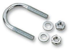 Stainless Steel U Bolt Clamp, for Connect Pipe Flange, Pipe Fittings, Pipe Stopper, Technics : Zinc Plated