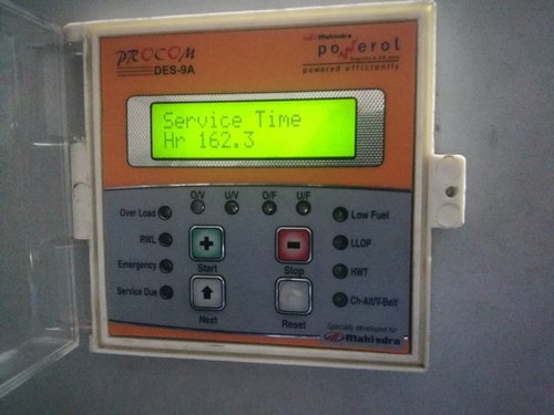 Mahindra Powerol Generator Control Panel