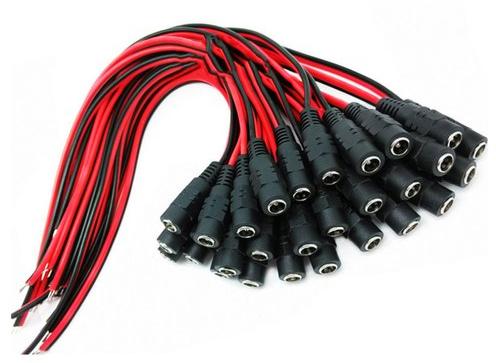 PVC Dc Power Cord, Color : RED, BLACK