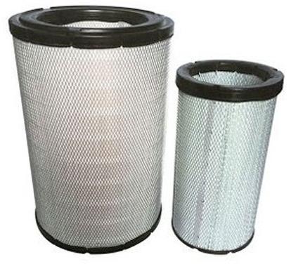 Fiber Heavy Excavator Air Filter, Length : 6 inch