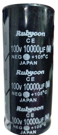 Rubycon Aluminium Aluminum Electrolytic Capacitor, Voltage : 100V