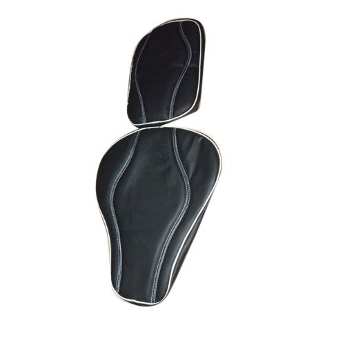 Rexine Two Wheeler Seat Cover, Pattern : Plain