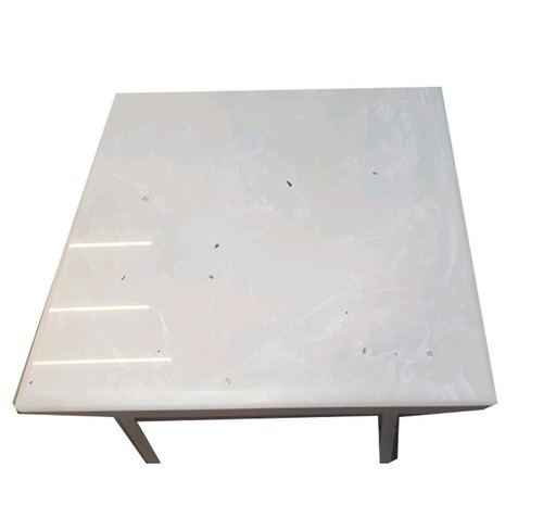 Marble Center Table, Color : White