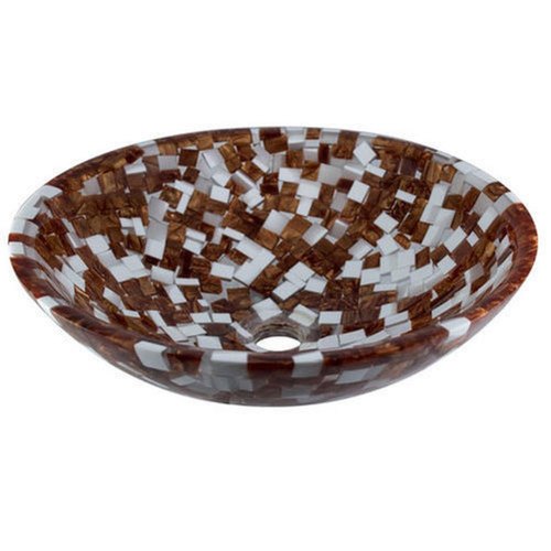 Stone Resin Wash Basin, Color : White, Brown