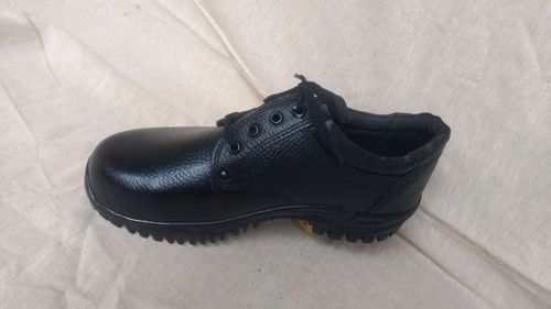 Leather Industrial Safety Shoe, for Construction, Feature : Anti-Static, Anti-Skid, Puncture Resistant