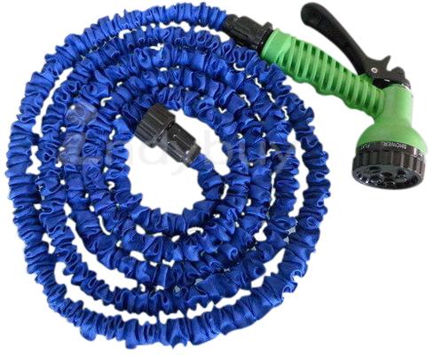 GARDEN HOSE WITH SPRAY GUN