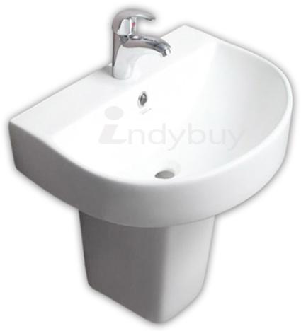 Hindware Ceramic Pedestal Wash Basin