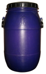 35L Plastic Chemical Drum, Shape : Round