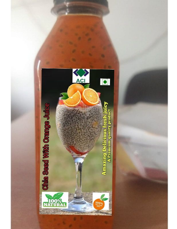 ACI Chia Seeds with orange Juice, INR 25INR 40 / Bottle by Aci Agro