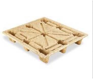 Four Way Block Pallet Compressed Chip Wood
