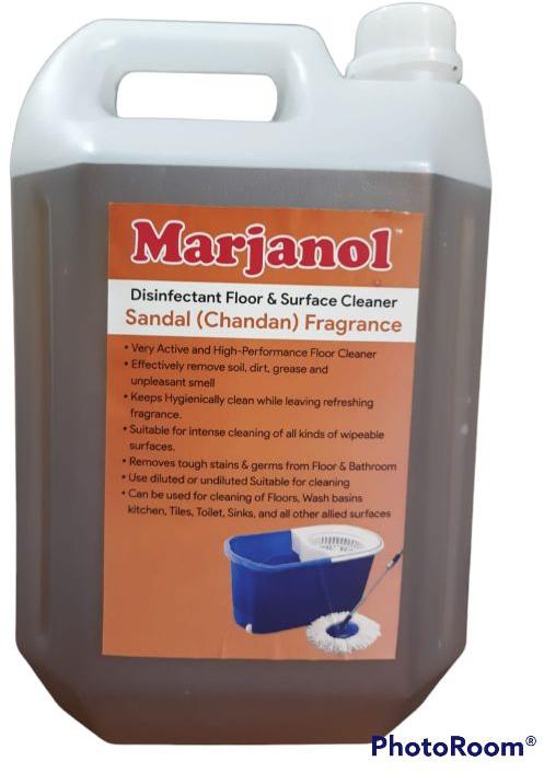Sandal Disinfectant Floor & Surface Cleaner, Packaging Type : Plastic Can