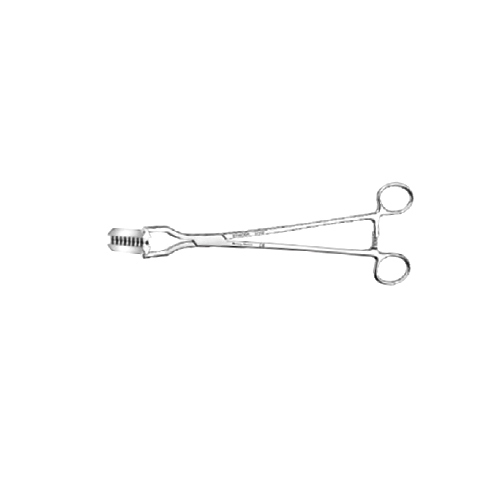 SS Purse String Clamp, for Clinical, Hospital, Packaging Type : Box