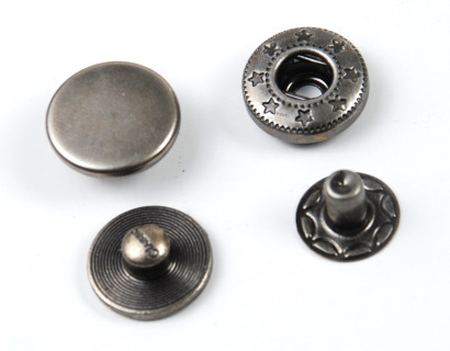 Metal Snap Jeans Buttons
