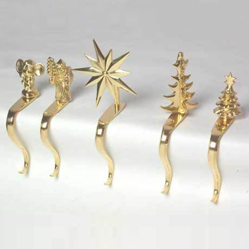 HSP Brass Stocking Holders, Packaging Type : Box