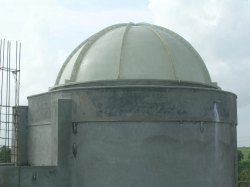 FRP Hemisphere Dome, Color : White