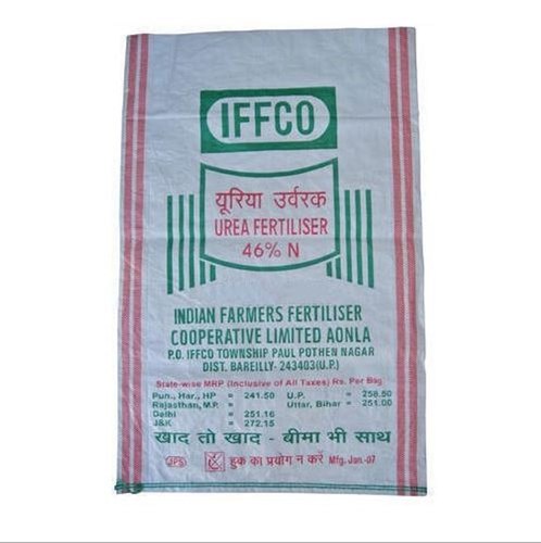 Printed Fertilizer Polypropylene Woven Sack, Sack Capacity : 50kg