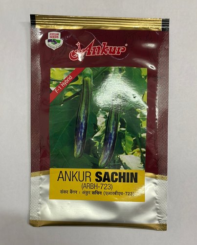 Brinjal Seeds Ankur Sachin, Packaging Type : POLY POUCH