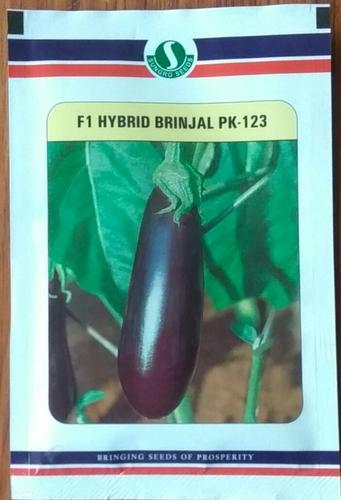  Natural Brinjal seeds Pk 123, Color : Dark brown