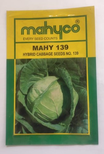 Natural cabbage mahyco 139, Packaging Size : 10GM