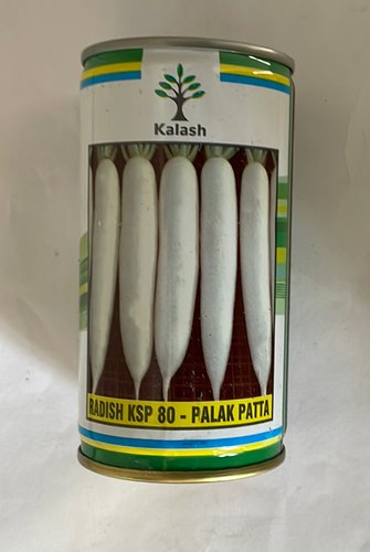 Radish Kalash 80 Palak Patta, Color : White
