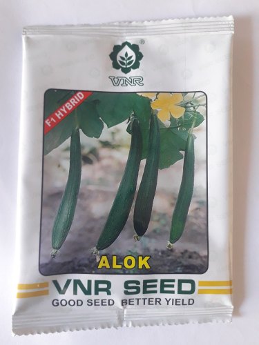 Sponge Gourd Seeds VNR Alok, Packaging Size : 10 GM