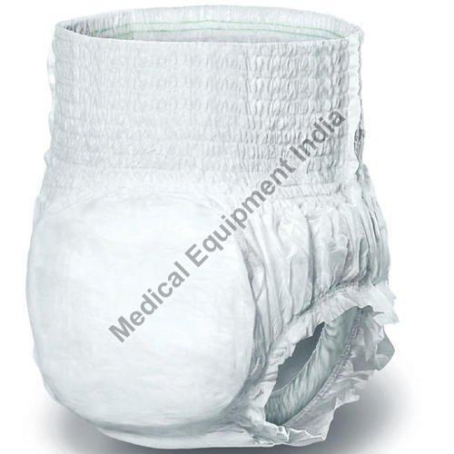 MEI Plain Dry Net Pull Up Diaper, Color : White