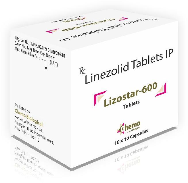 Lizostar 600mg Tablets