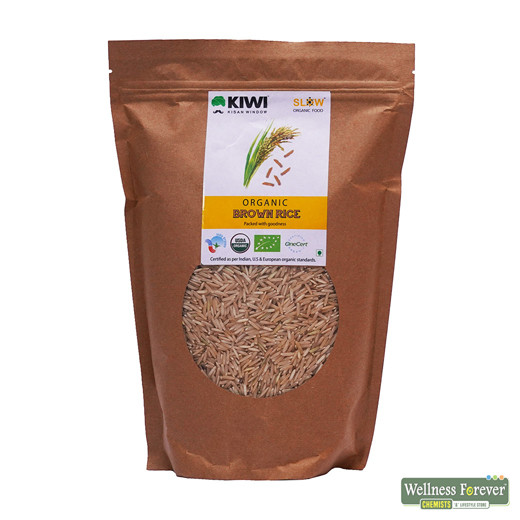 Kiwi Kisan Organic Brown Basmati Rice