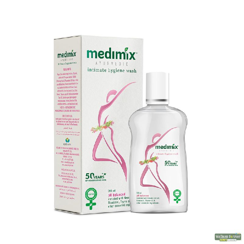 Medimix Ayurvedic Intimate Hygiene Wash, Features : Soap Free