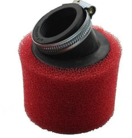 Round Automotive Foam Air Filter, Color : Red