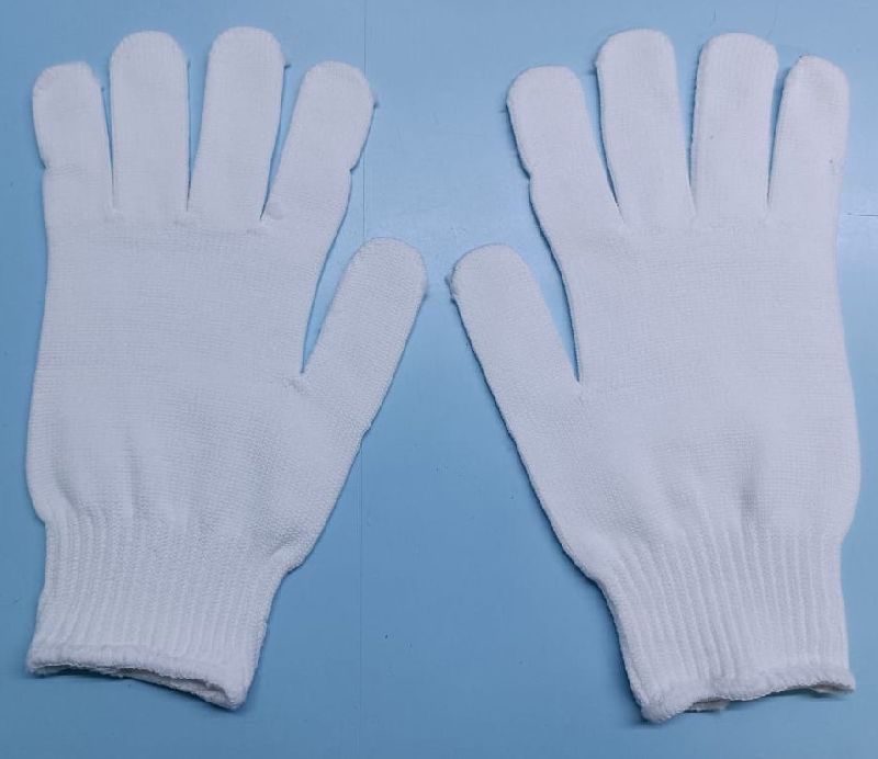Shashi Plain Nylon Gloves, Length : 10-15 Inches