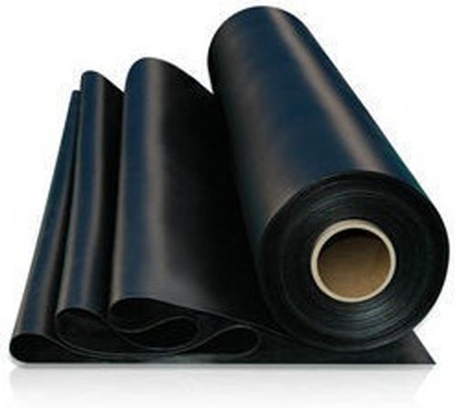 Plain Neoprene Rubber Sheet, Color : Black