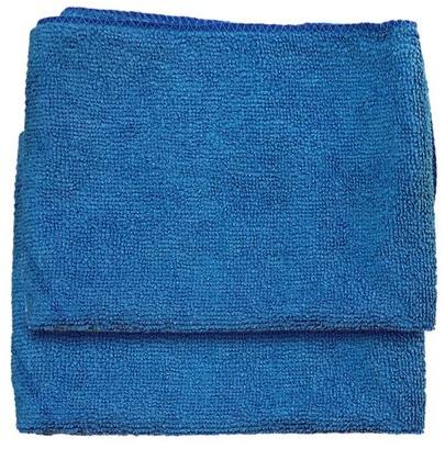 Plain Blue Microfiber Cleaning Cloth, Size : 40 X 40 cm