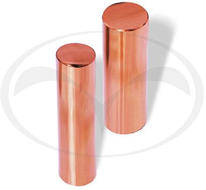 Mexflow Electrical Copper Rod, Length : Straight Length 1mtr to 6mtr