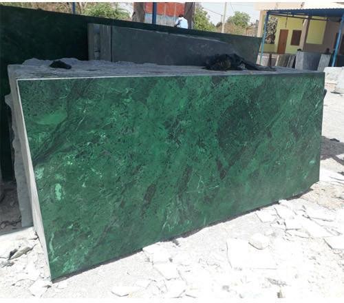 Green Marble Slabs, for Flooring, Counter Tops, Etc., Feature : Fine Finished, Stain Resistance