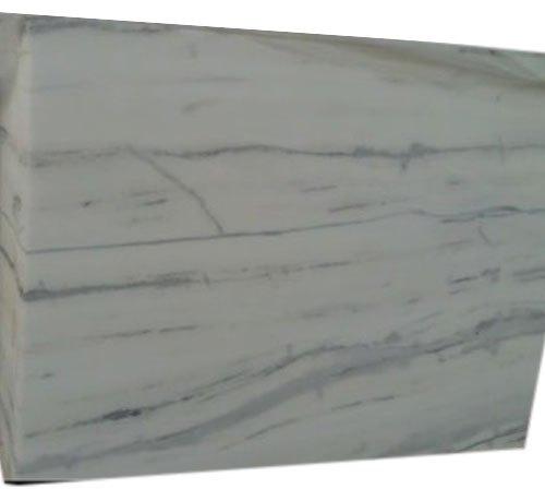 Aaliya Stones Hone Finish Makrana Albeta Marble Slabs, for Flooring, Countertops, Etc., Color : White