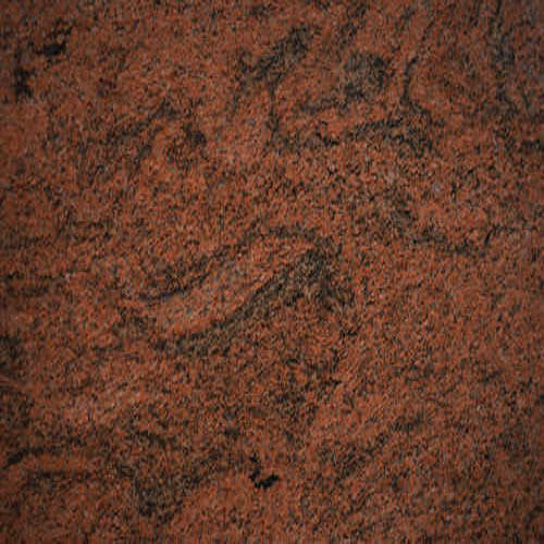 Polished Red Multicolor Granite Slab