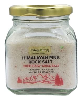 Naturapure Ls - Himalayan Pink Rock Salt Naturally Rich With Minerals & Detoxifiers Salt -250gmx1..