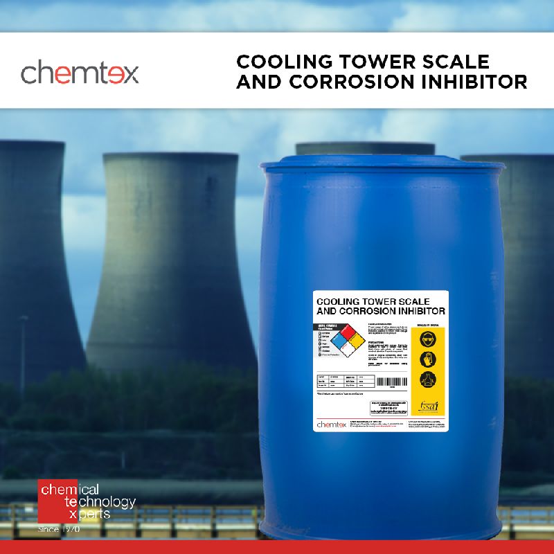 Cooling Tower Scale And Corrosion Inhibitor, for Industrial Use, Packaging Type : HDPE Drums