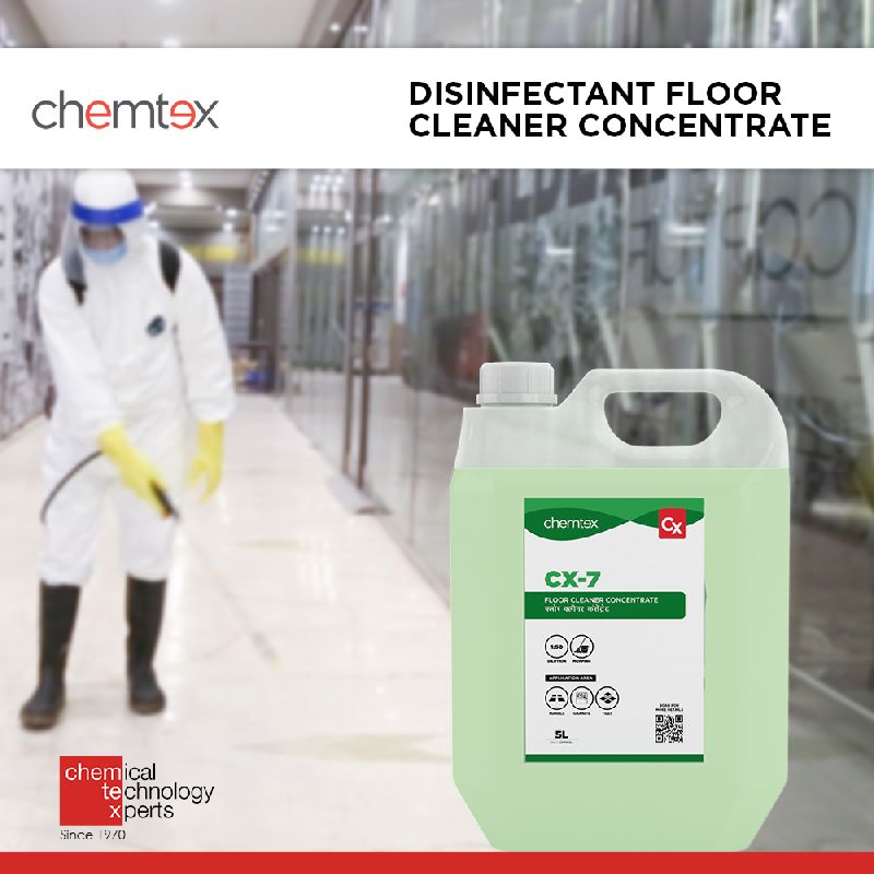 Disinfectant Floor Cleaner Liquid, Packaging Size : 5L Jar