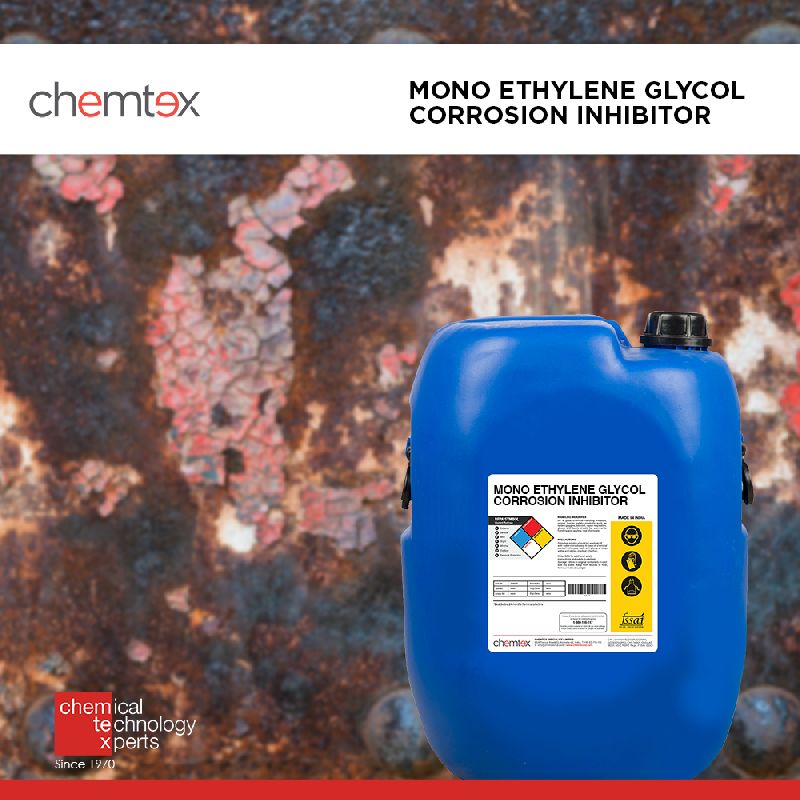 Mono Ethylene Glycol Corrosion Inhibitor, for Corroded Metal Surface, Packaging Type : HDPE Drum