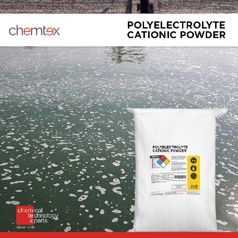 Chemtex Polyelectrolyte Cationic Powder