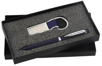 Pen and Keychain Corporate Gift Set, Packaging Type : Box