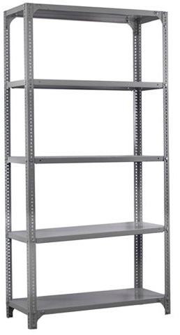 Light Weighted Gray Slotted Angle Rack, Style : Modern