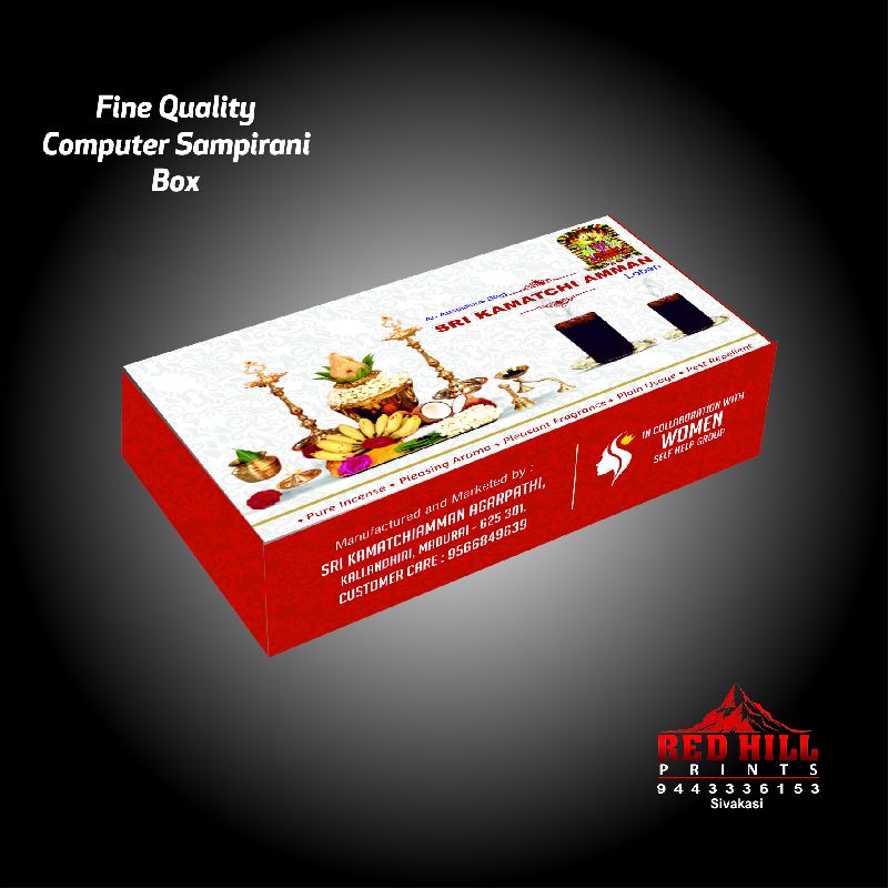Combuter samprani box printing