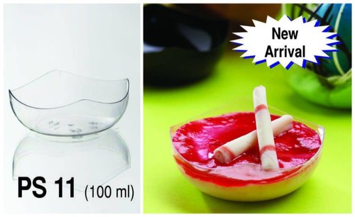 Plastic Dessert Bowl, Capacity : 100 ml