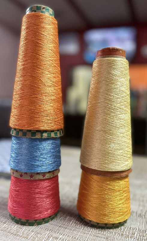 Harshlon Airtex Polyester Dyed Yarn, Feature : Eco-Friendly, Low Shrinkage