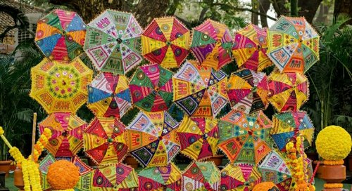 Handicraft Embroidery Jaipuri Umbrellas