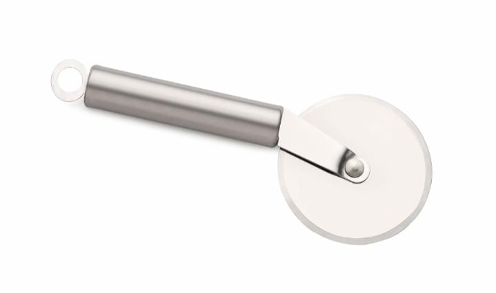 Stainless Steel Pizza Cutter, Color : Silver