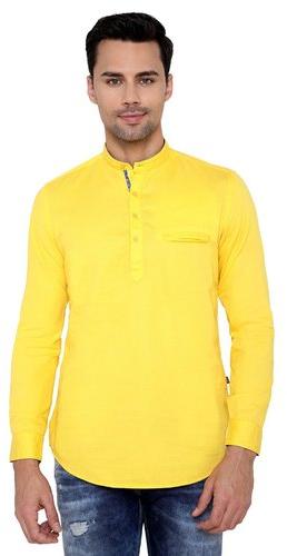 Men Cotton Short Kurta